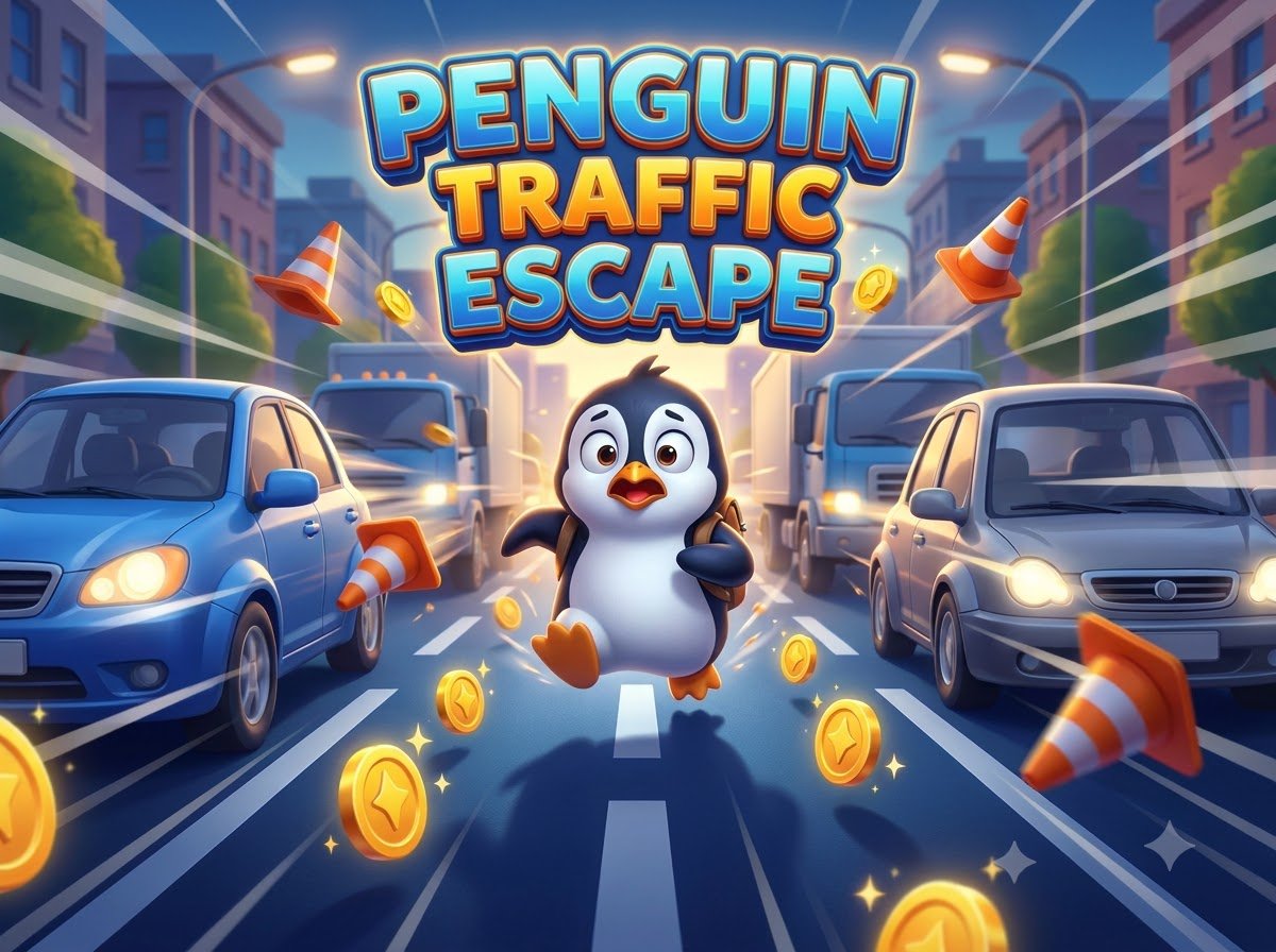 Penguin Traffic Escape